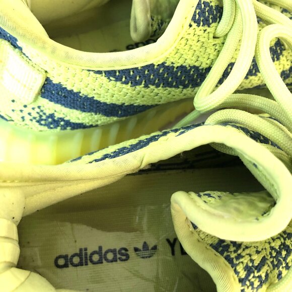 YEEZY 350 V2 Semi Frozen Yellow Kanye West Boost Primeknit Sz. 6/M 8/W main image 4